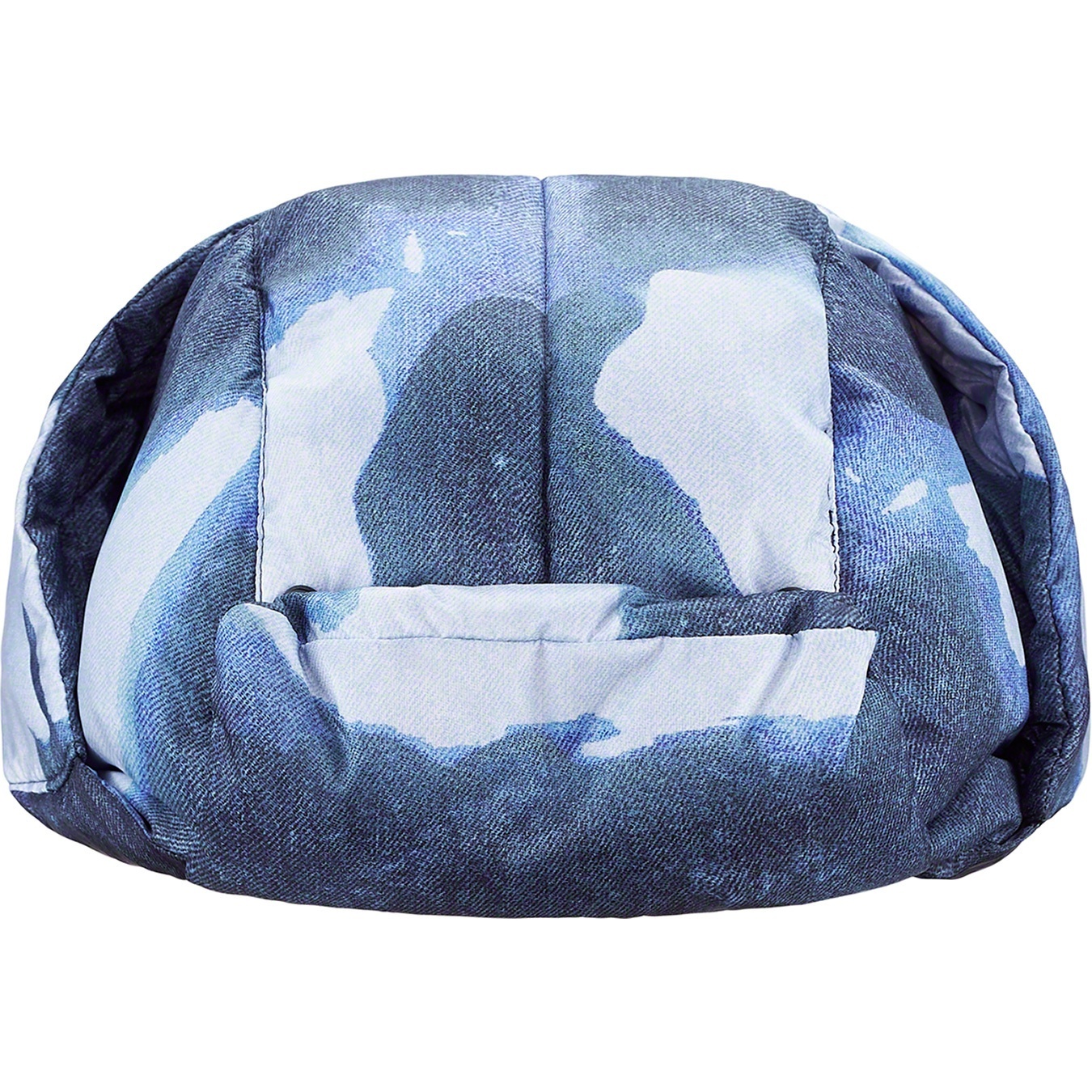 Supreme®/The North Face® Bleached Denim Print Nuptse Trooper view 4